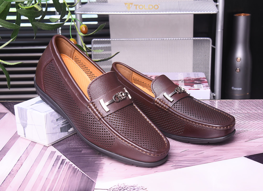Giày mọi cao 6cm thoáng khí siêu nhẹ 21